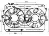 Radiator Fan:16360-0R011