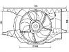 Radiator Fan:77 01 049 658