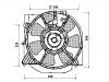 Radiator Fan:DC41-61-710A