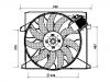 散热器风扇 Radiator Fan:163 500 02 93