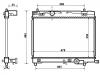 Radiator:16400-0Y020